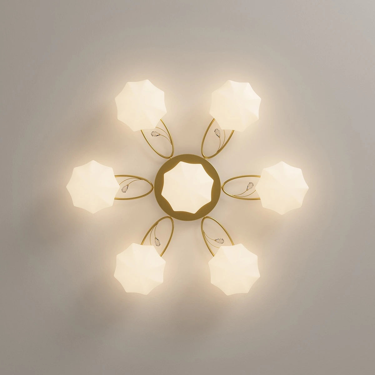 Light Luxury French Bud Ceiling Lamp