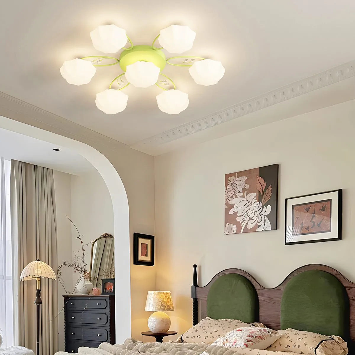 Light Luxury French Bud Ceiling Lamp