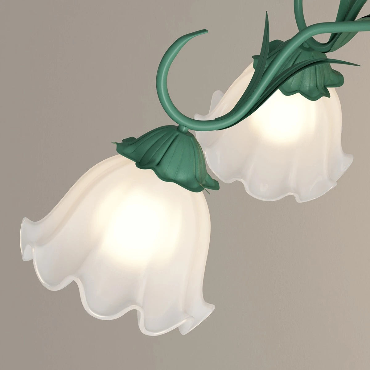 American Retro Pastoral Style Flower Chandelier