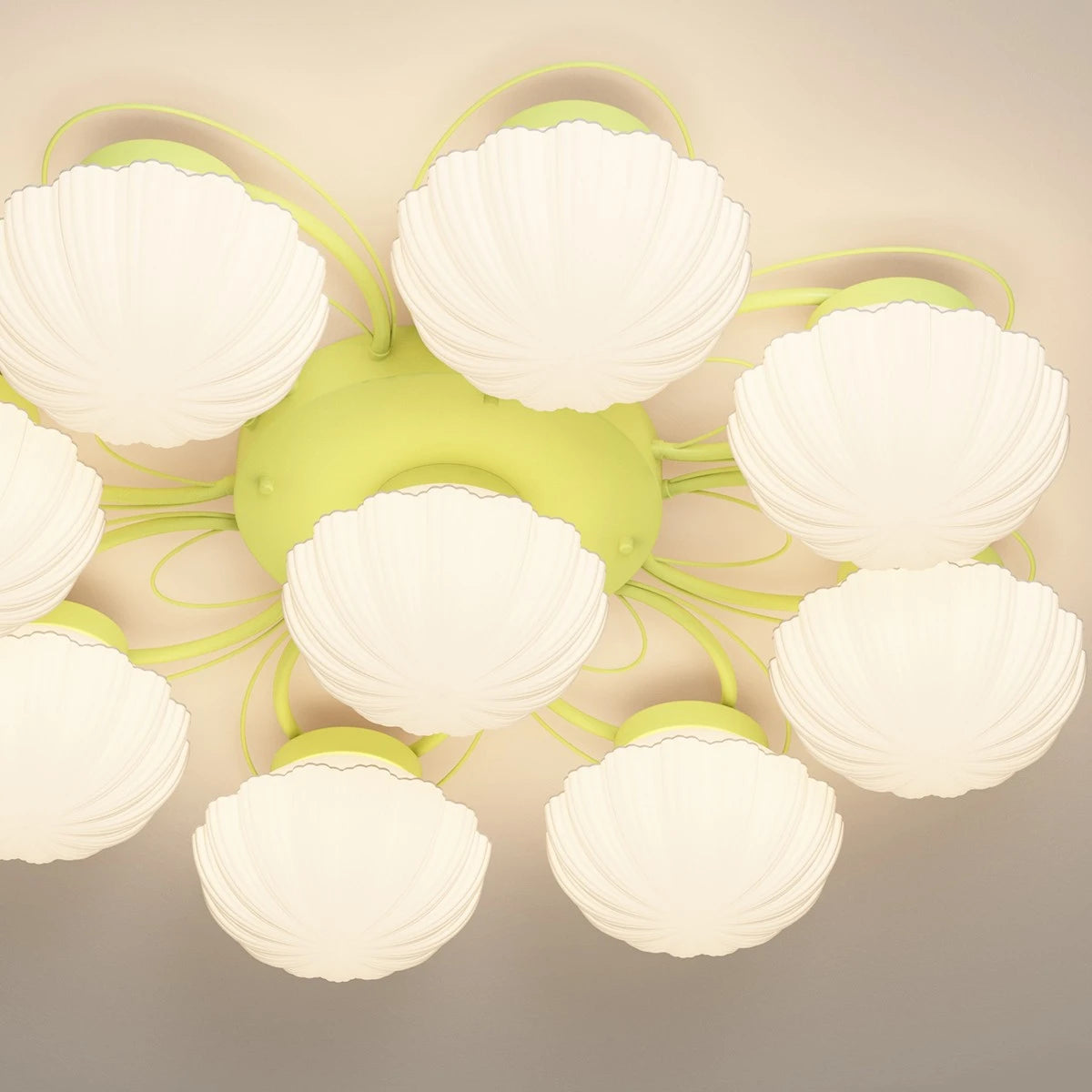 Creative Flower Living Room Ceiling Lamp