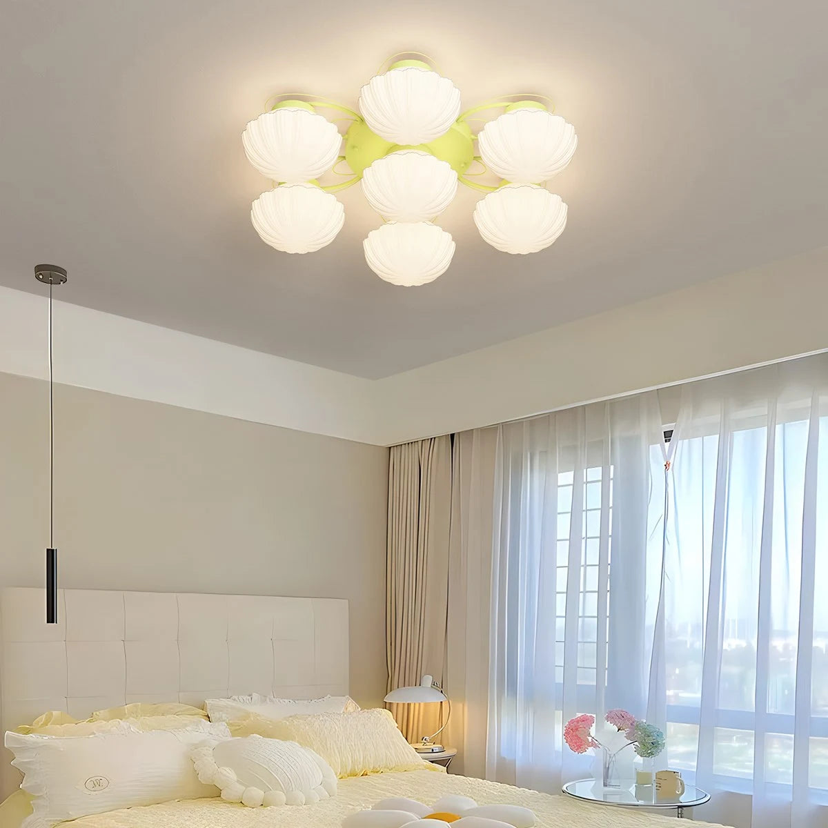 Creative Flower Living Room Ceiling Lamp