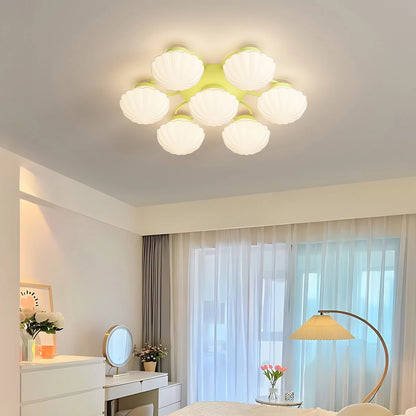 Antizer Creative Flower Living Room Ceiling Lamp