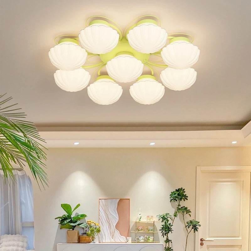 Creative Flower Living Room Ceiling Lamp