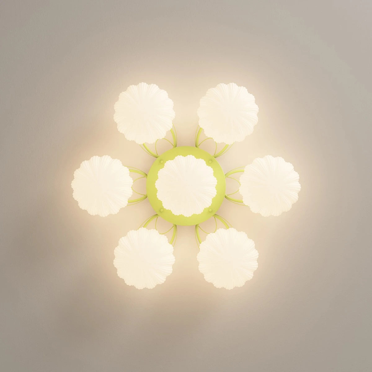 Creative Flower Living Room Ceiling Lamp