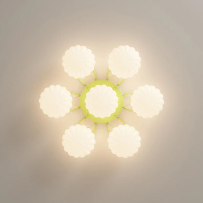 Antizer Creative Flower Living Room Ceiling Lamp