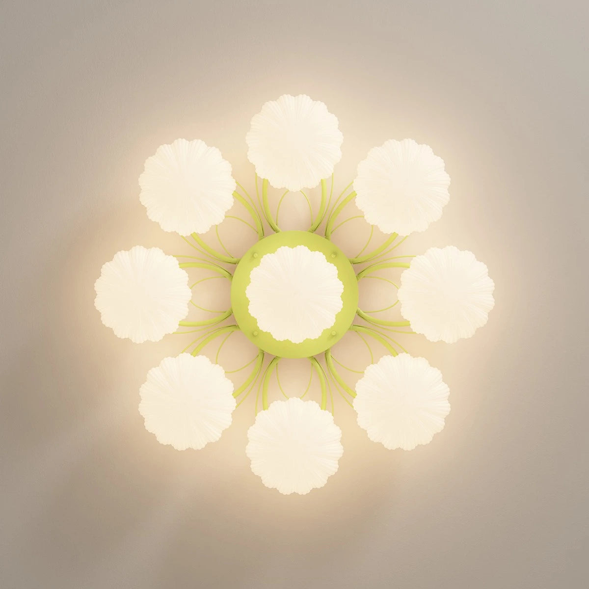 Creative Flower Living Room Ceiling Lamp