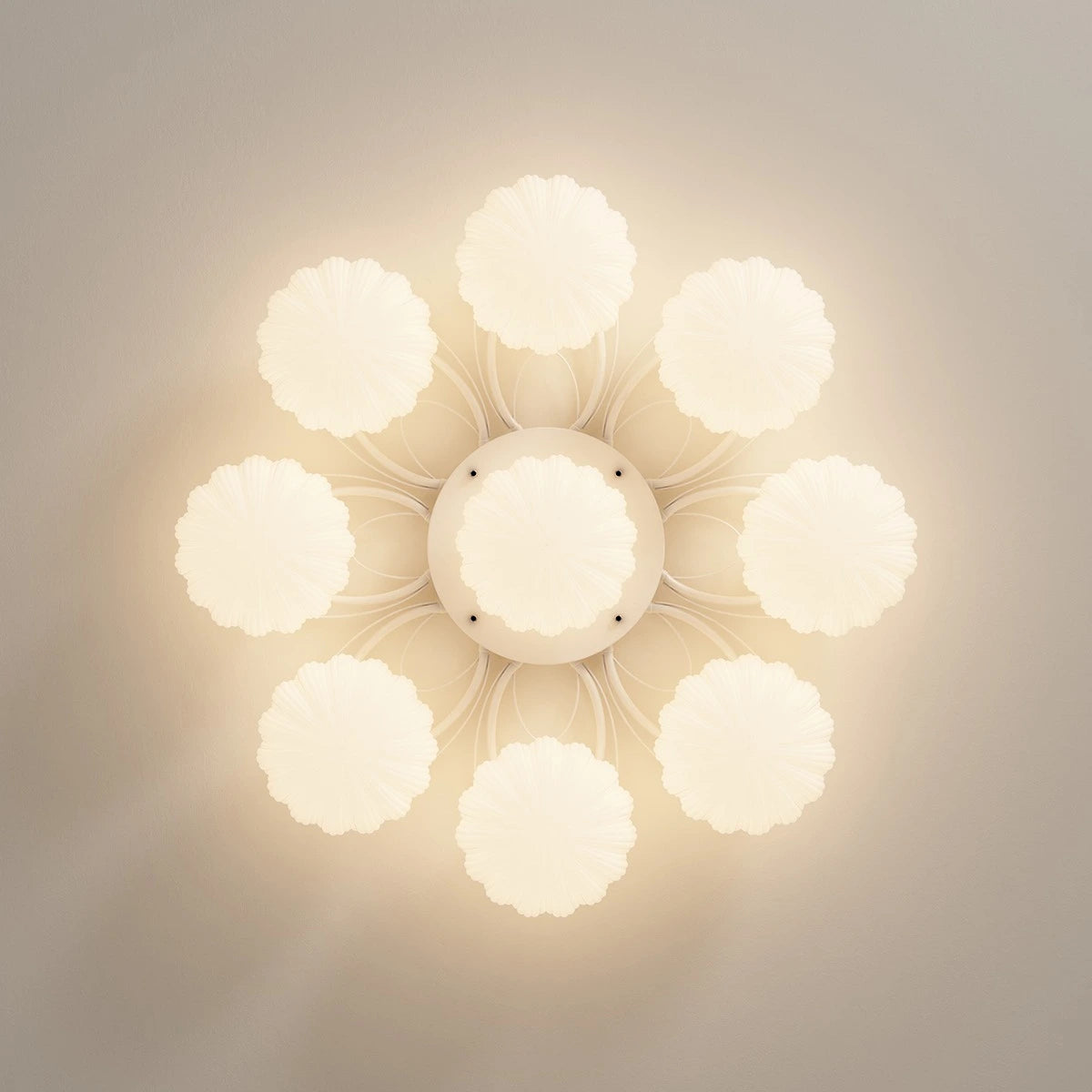 Creative Flower Living Room Ceiling Lamp