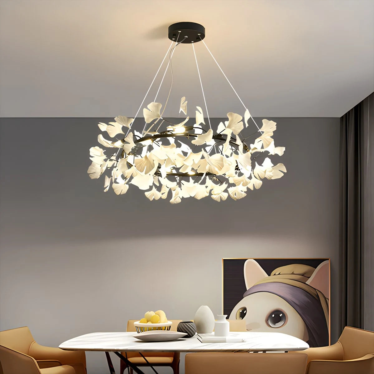 Gingko Chandelier-C