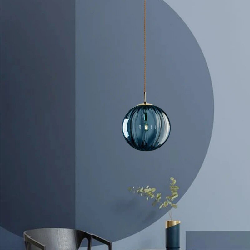 Modern Nordic Glass Ball Pendant Light