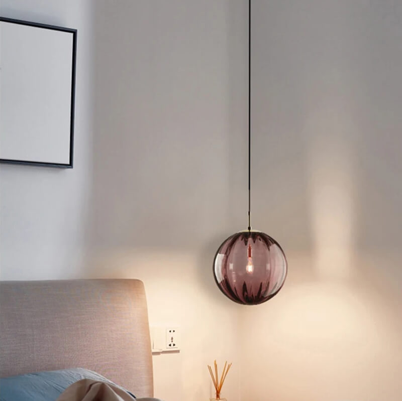 Modern Nordic Glass Ball Pendant Light