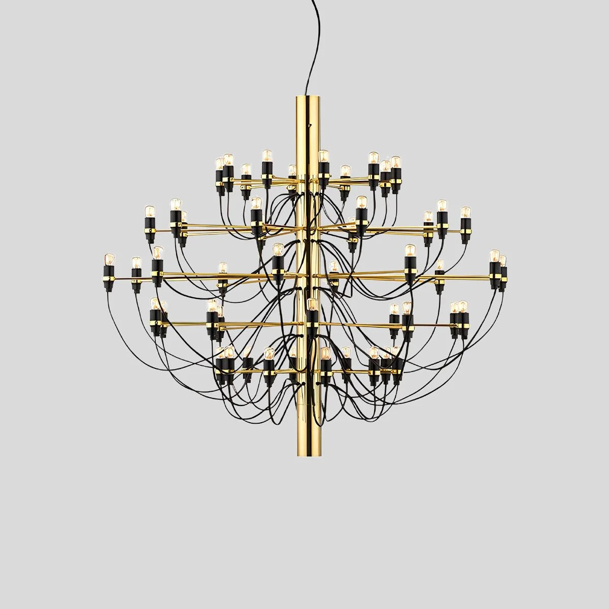 Antizer Tiered Modern Candle Chandelier