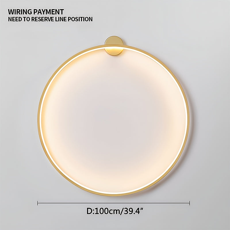 Round Ring LED Wall Lamp