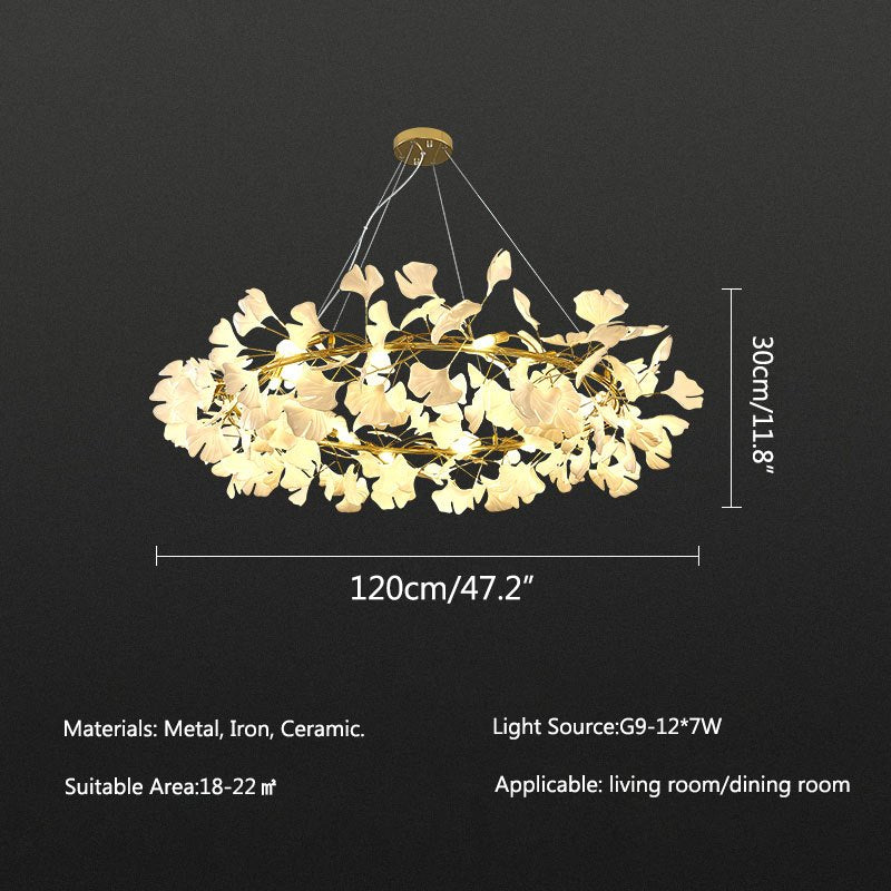 Gingko Chandelier-C