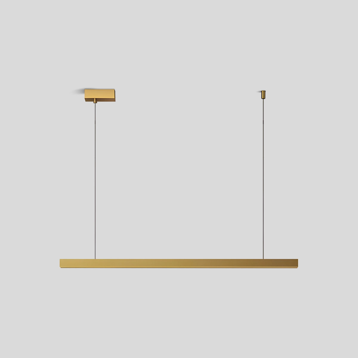 Antizer All Copper Minimalist Chandelier for Dining & Living Rooms