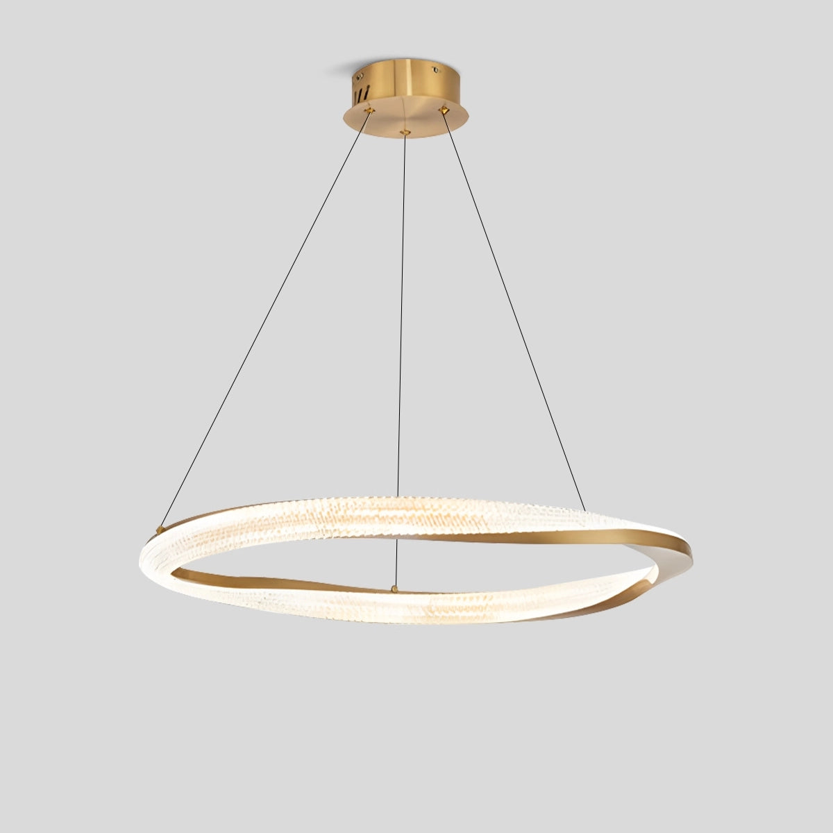 Antizer Modern Simple Mobius Circle Chandelier