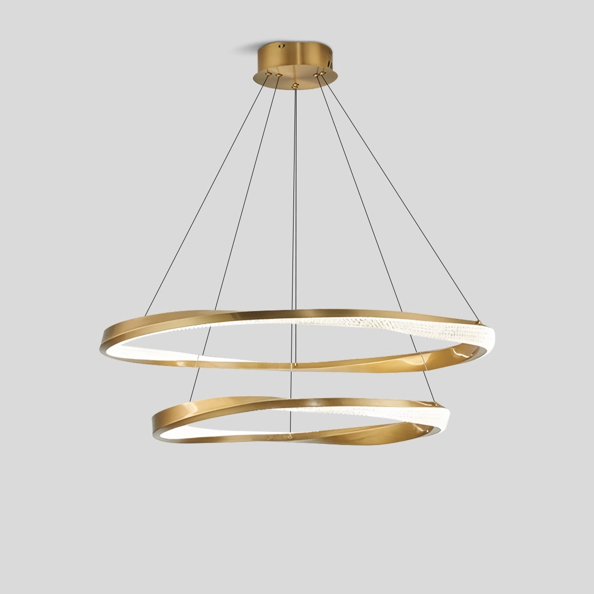 Antizer Modern Simple Mobius Circle Chandelier