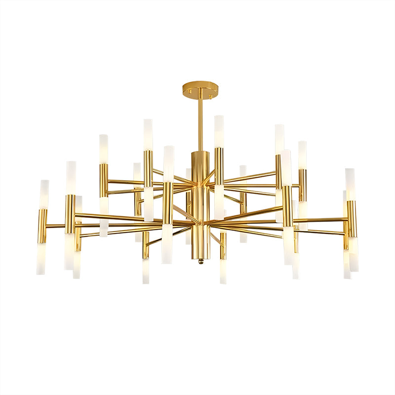 Adjustable Round Tube Chandelier