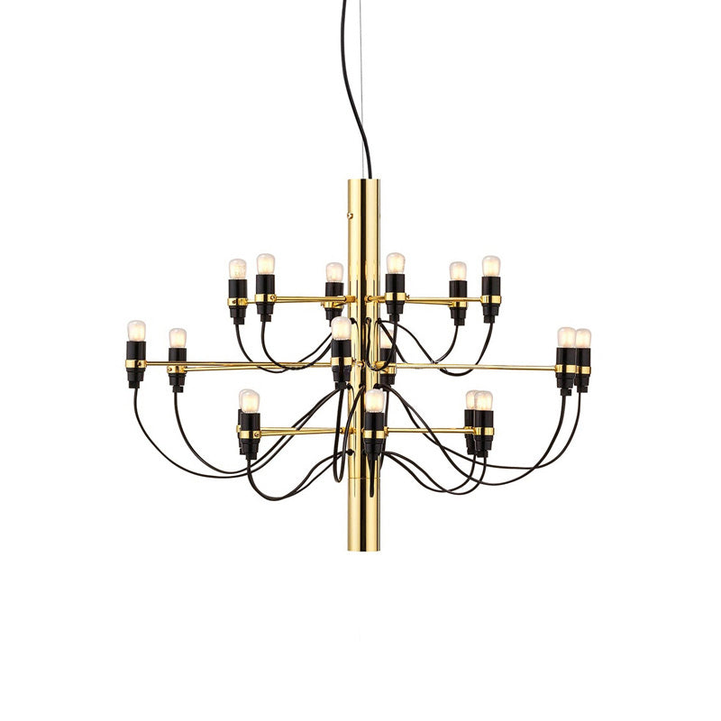 Tiered Modern Candle Chandelier