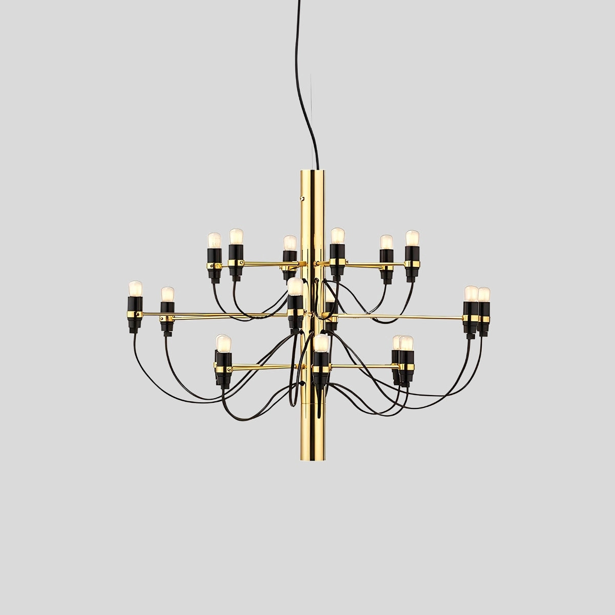 Antizer Tiered Modern Candle Chandelier