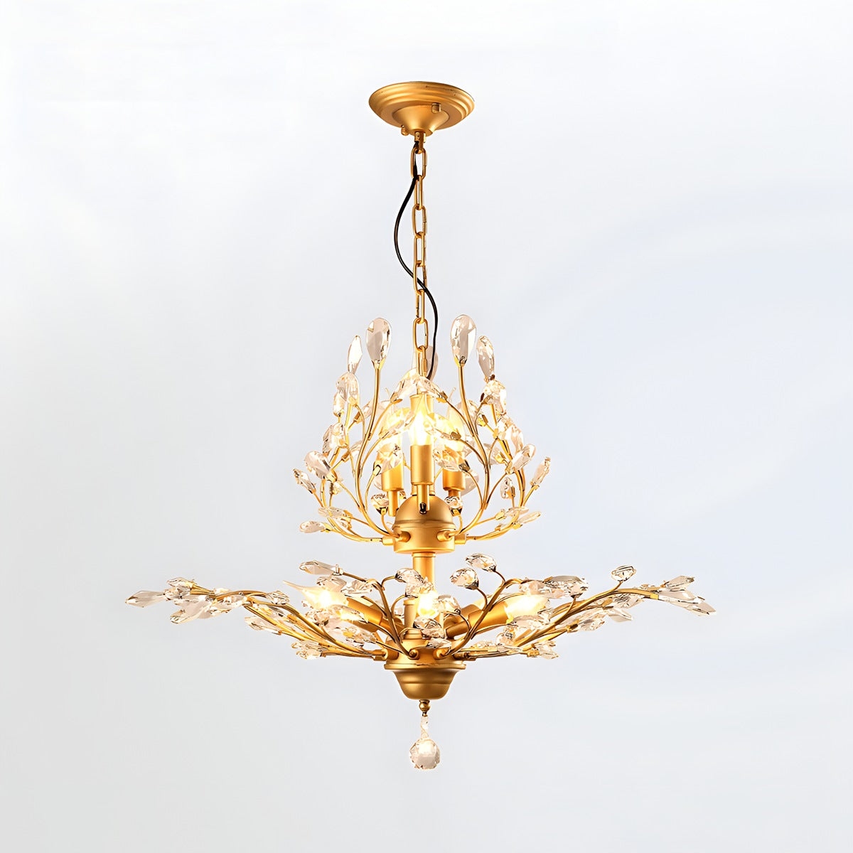 Tree Branch Crystal Chandelier