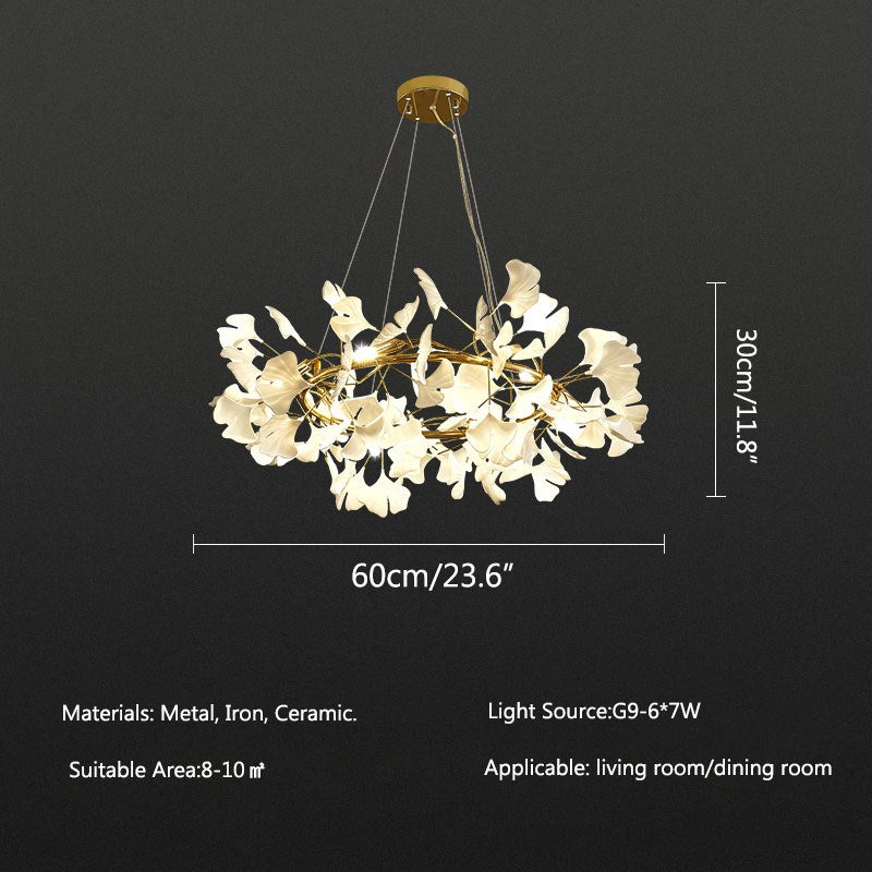 Gingko Chandelier-C