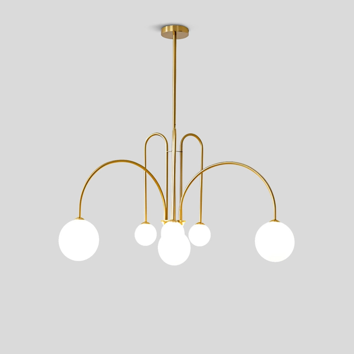 Antizer Avi Double Layer Glass Chandelier