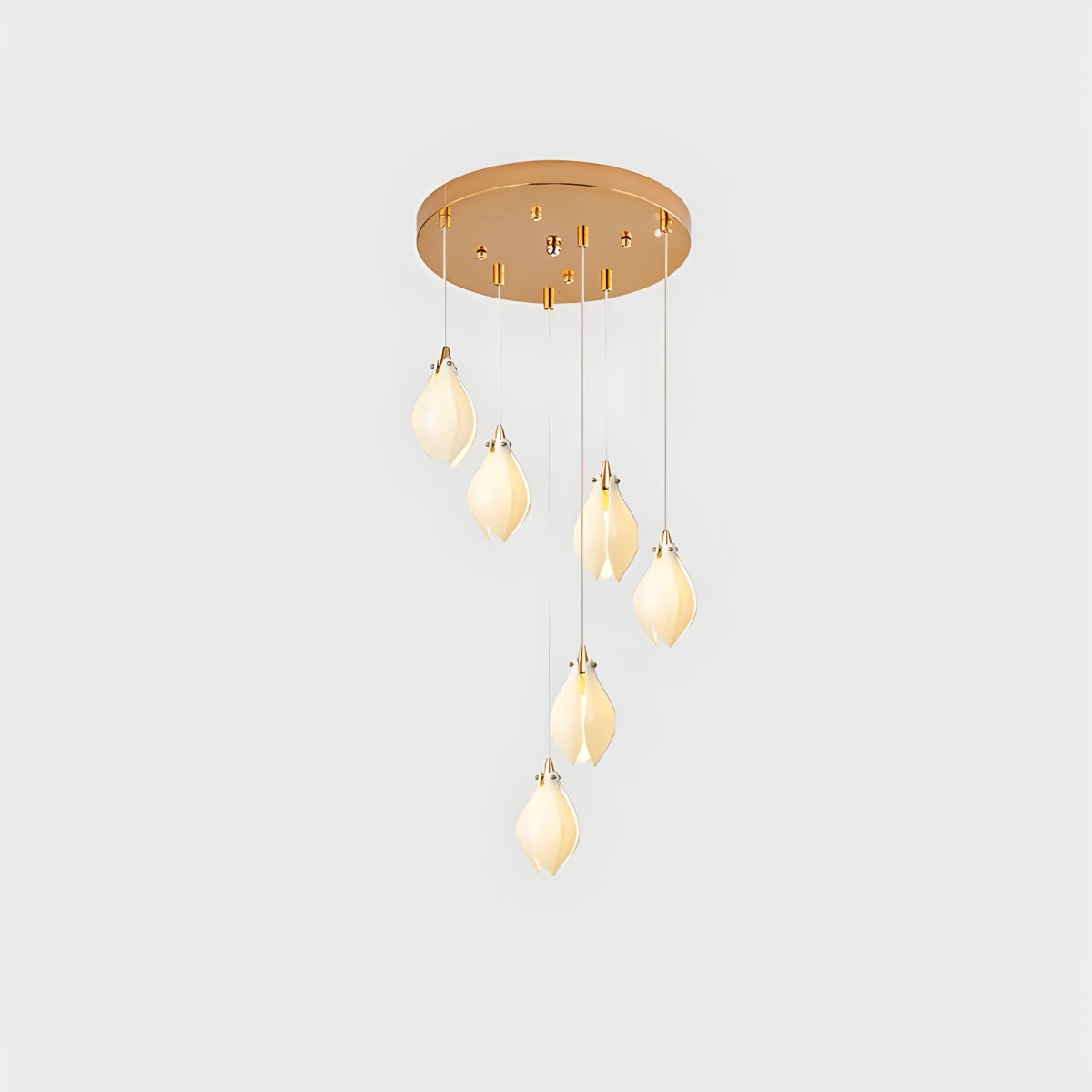 Ceramic Bud Pendant Light