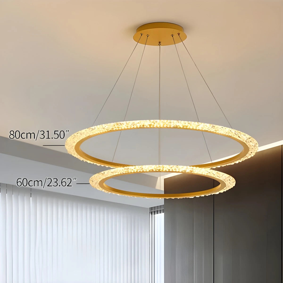 Antizer Light Luxury Chandelier for Living Room