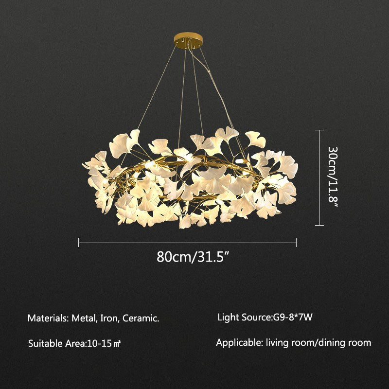 Gingko Chandelier-C