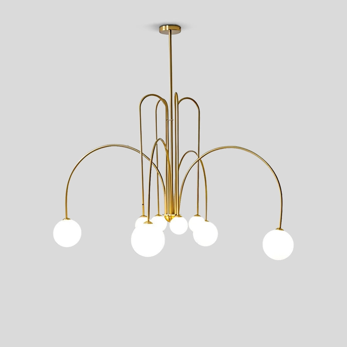 Antizer Avi Double Layer Glass Chandelier