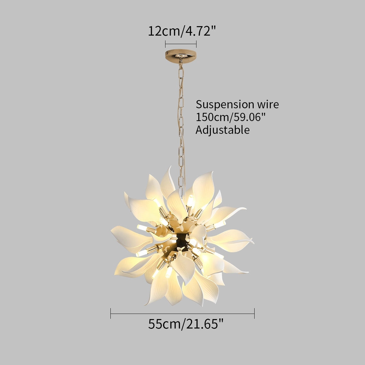 Antizer Nordic Creative Petal Pendant Light
