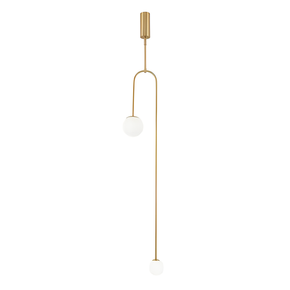 Antizer Minimalist Linear Metal Chandelier