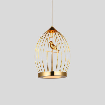 Antizer Creative Birdcage Pendant Light for Living Room