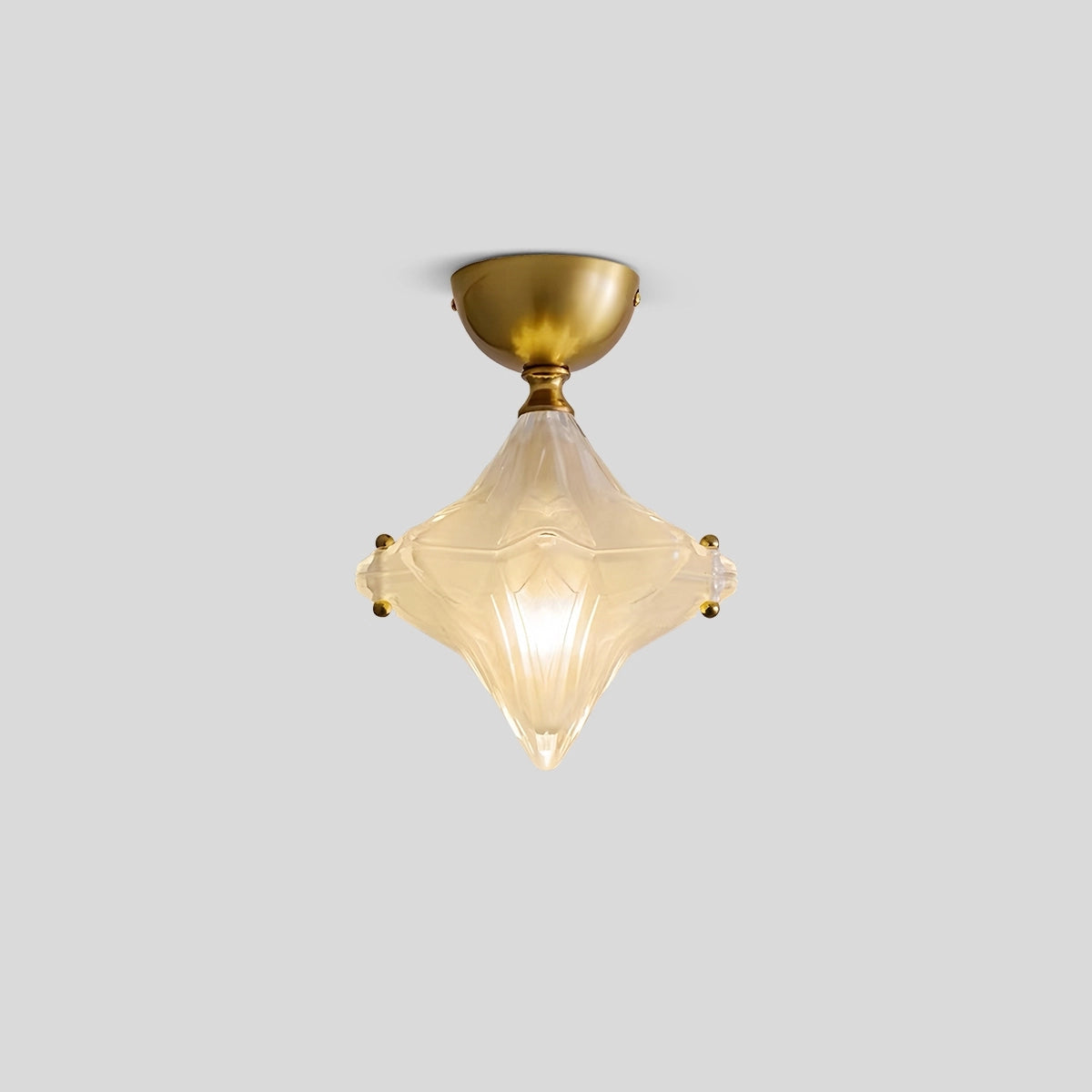 Antizer French Murano Star Glass Pendant Light