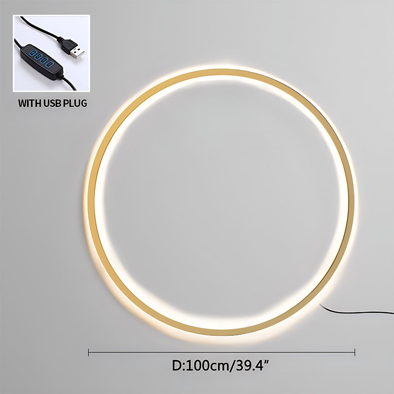 Round Ring LED Wall Lamp