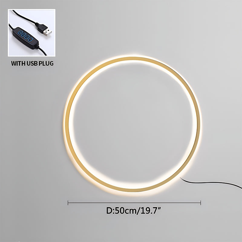 Round Ring LED Wall Lamp