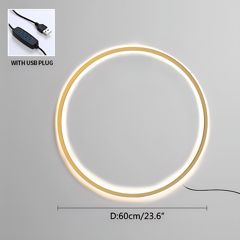 Round Ring LED Wall Lamp