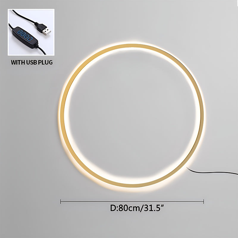 Round Ring LED Wall Lamp