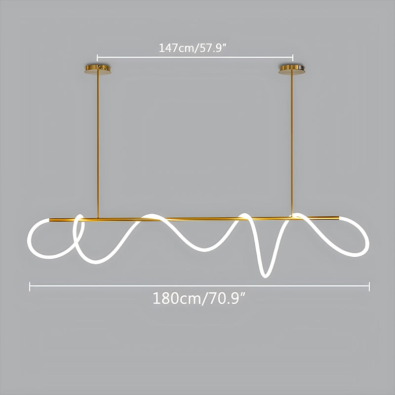 Modern Long Hose Led Pendant Lights