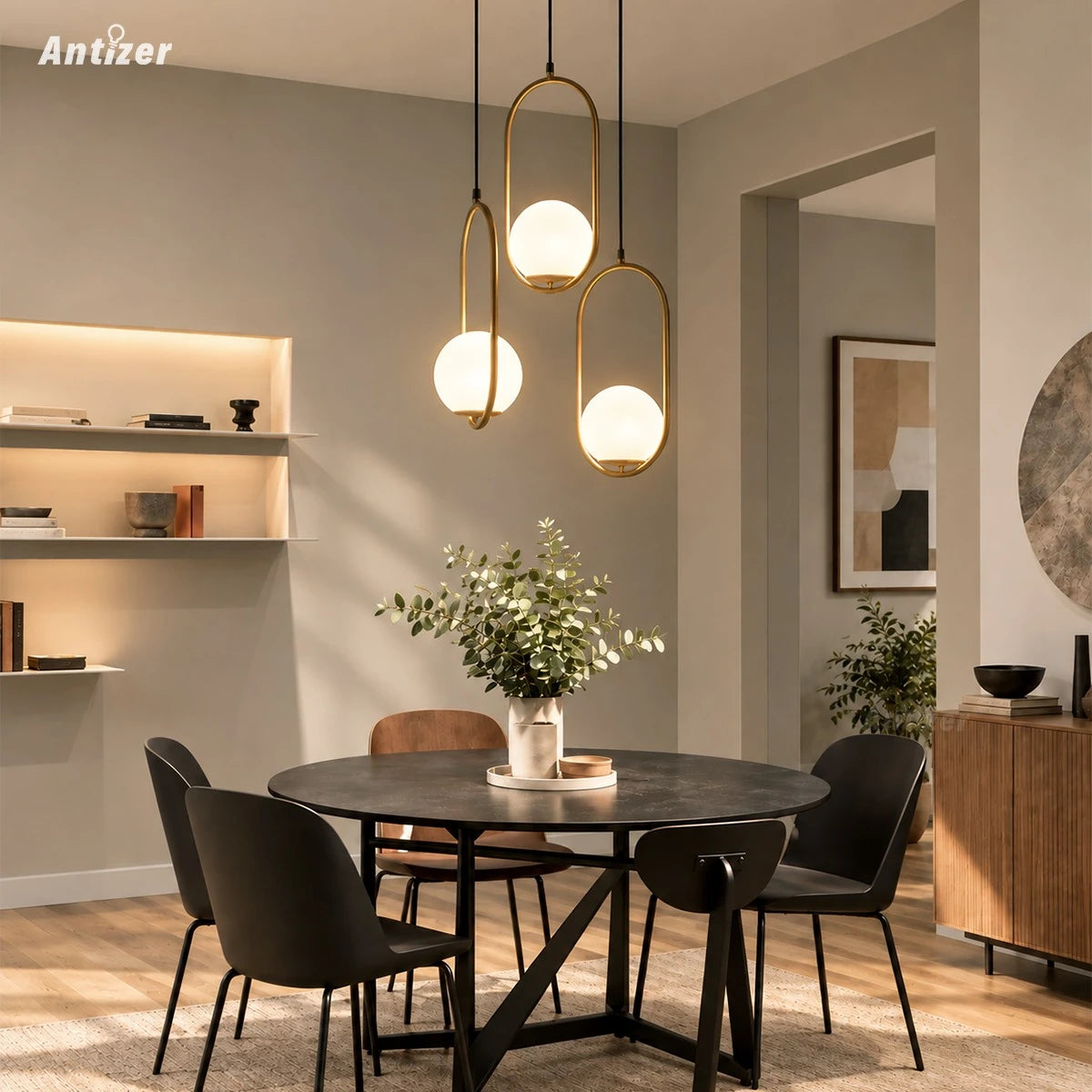 Antizer Mila Pendant Light Minimalist Lighting Fixture