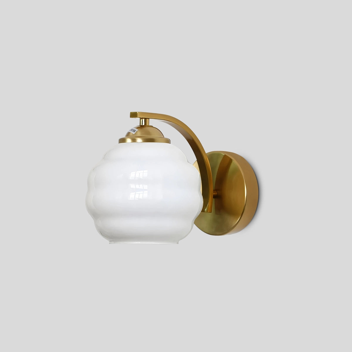 Antizer Art Deco Vintage Glass Wall Lamp