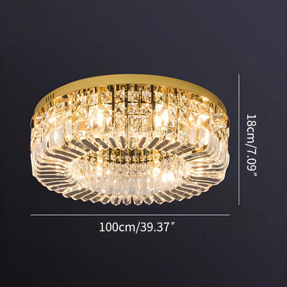 Antizer Modern Luxury Crystal Ceiling Light