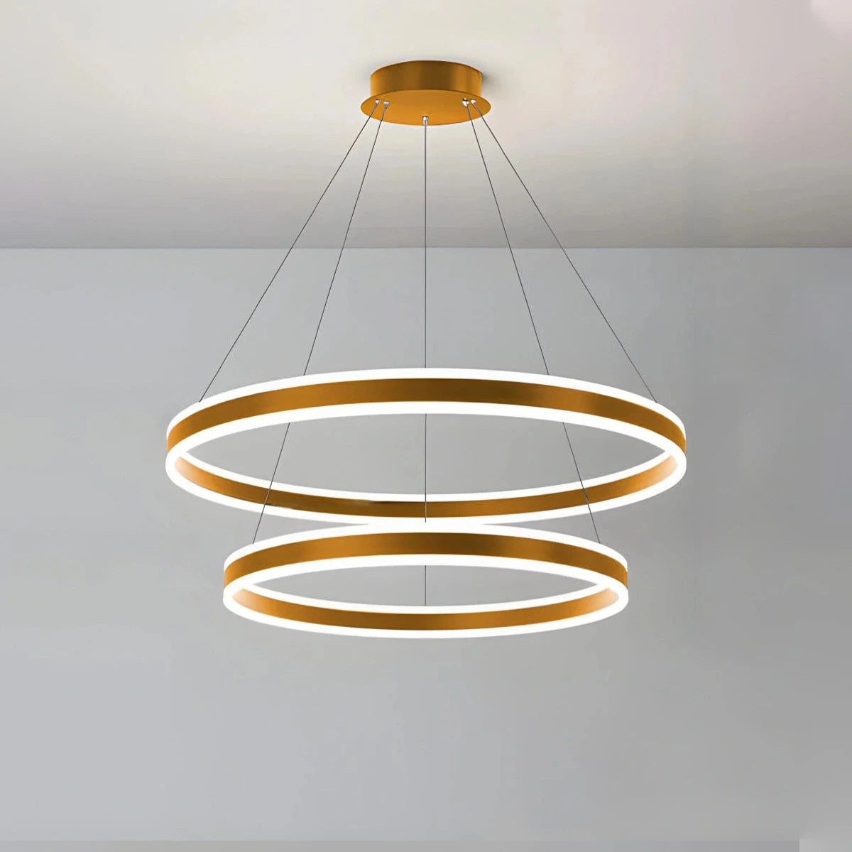 Antizer Circle Layered Living Room Chandelier
