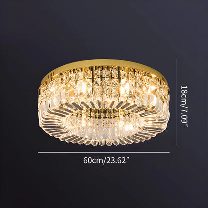 Antizer Modern Luxury Crystal Ceiling Light