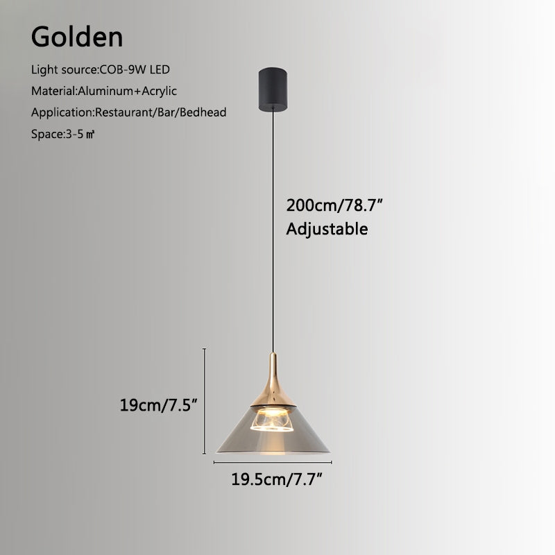 Nordic Led Art Pendant Light