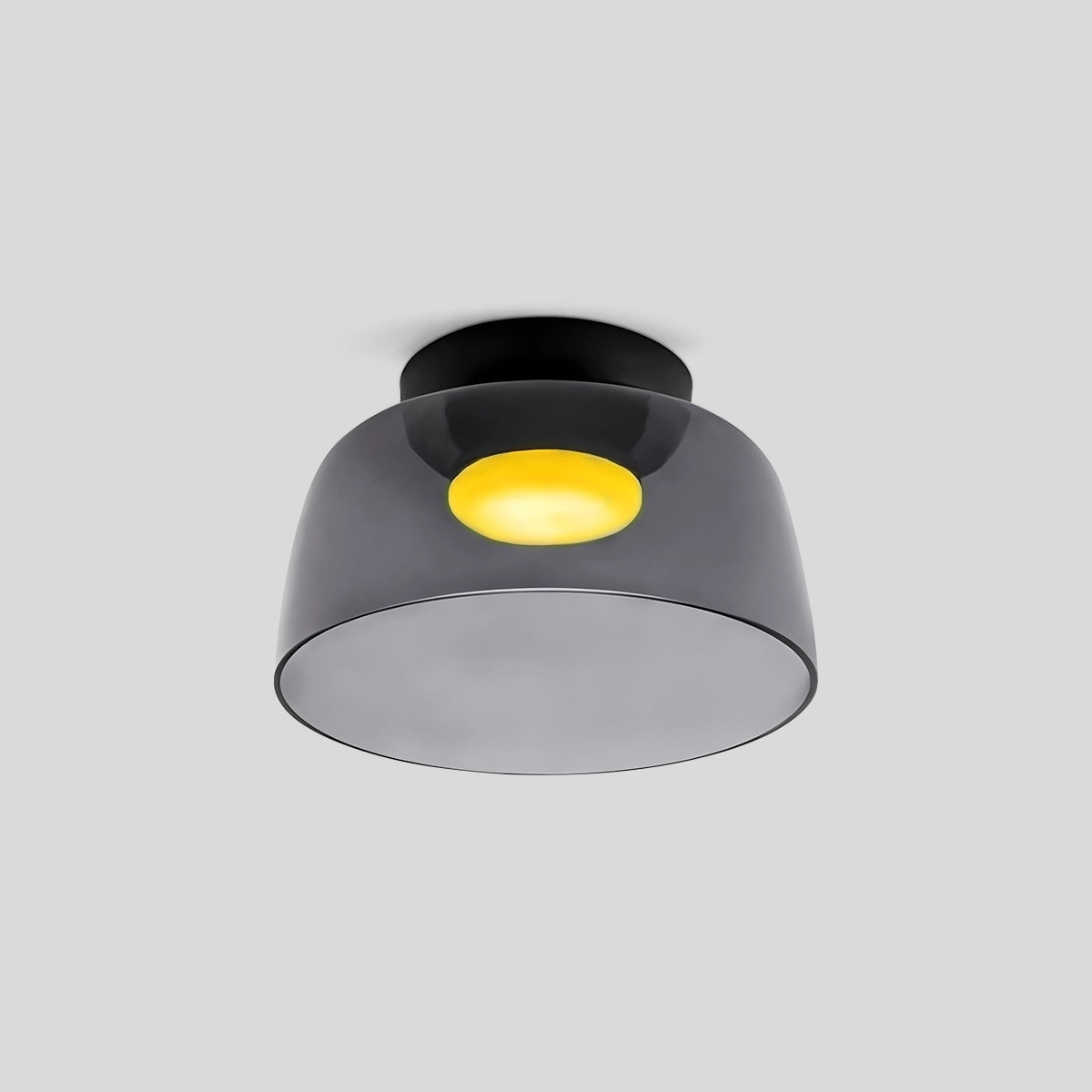 Antizer Colored Glass Ceiling Light for Bedroom