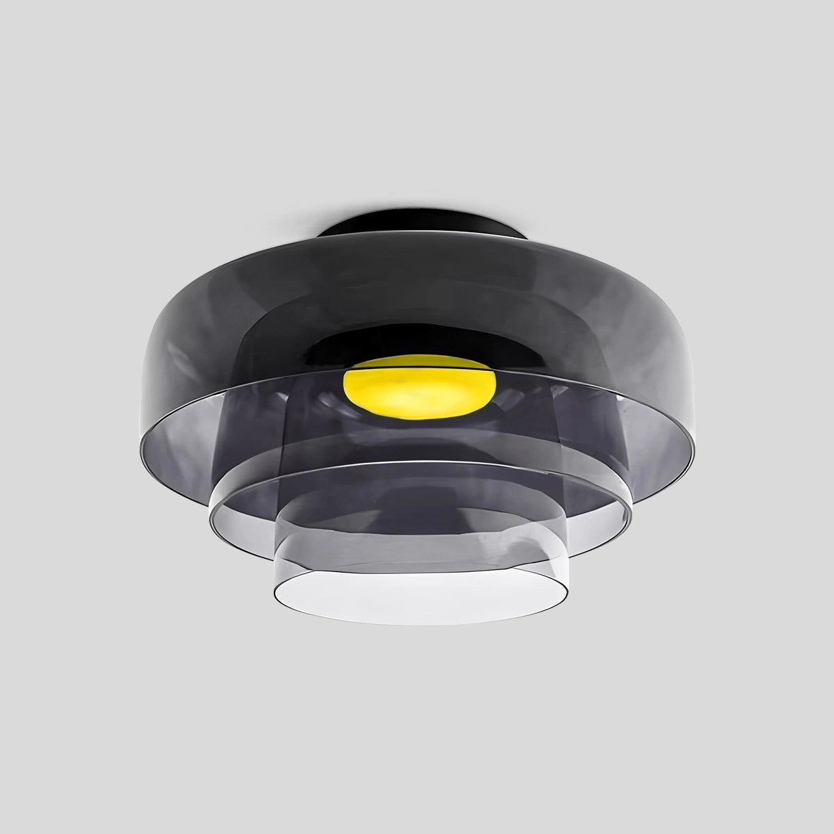 Antizer Colored Glass Ceiling Light for Bedroom