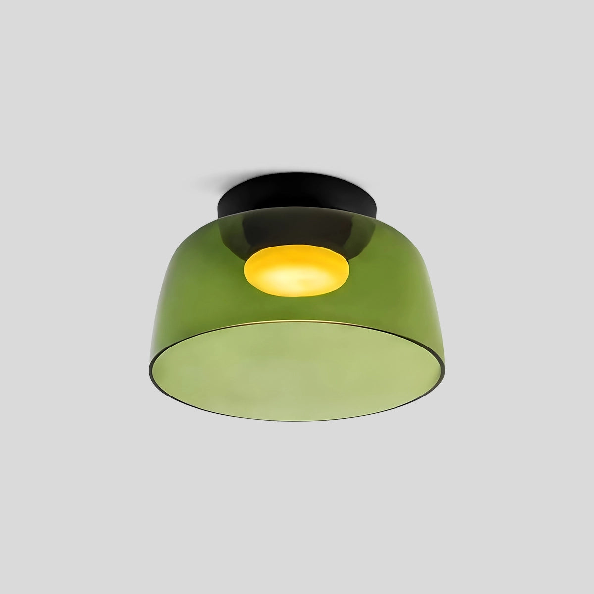 Antizer Colored Glass Ceiling Light for Bedroom