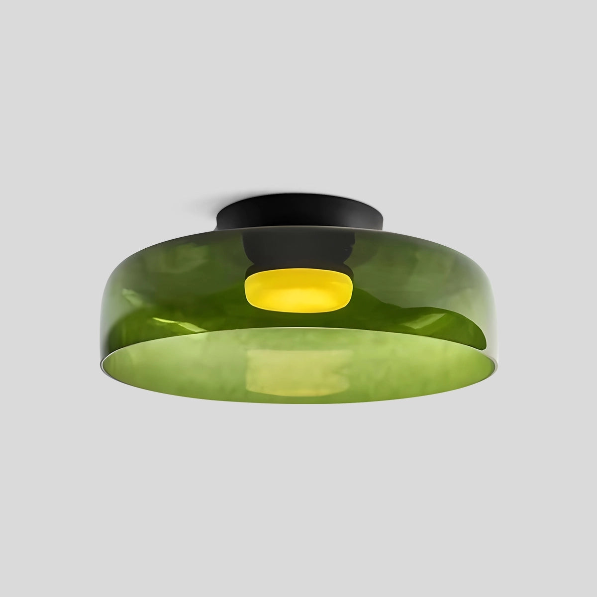 Antizer Colored Glass Ceiling Light for Bedroom