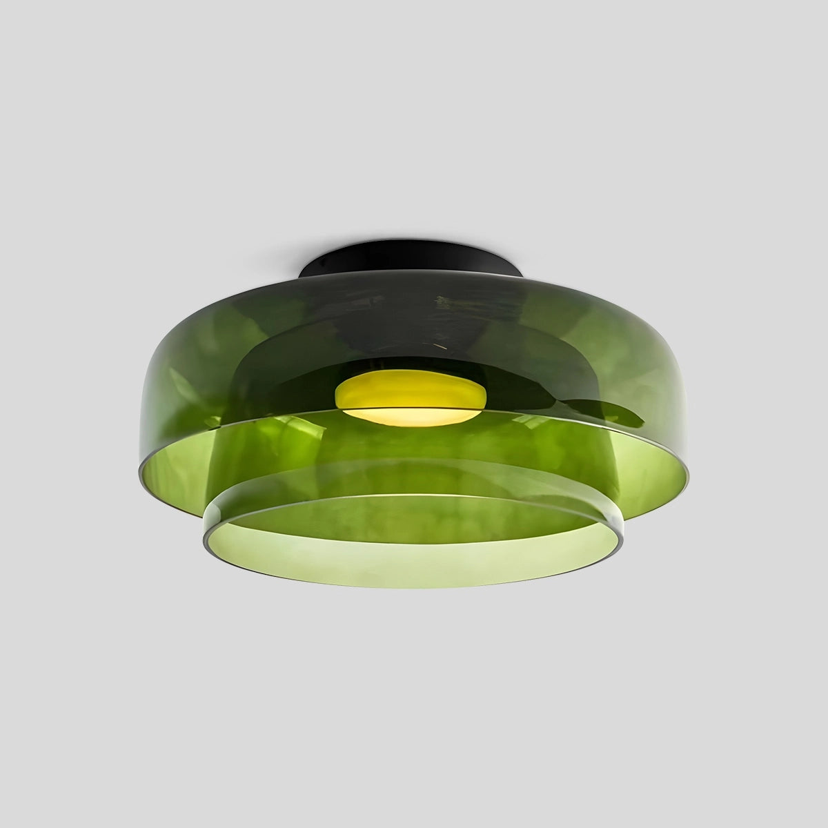 Antizer Colored Glass Ceiling Light for Bedroom